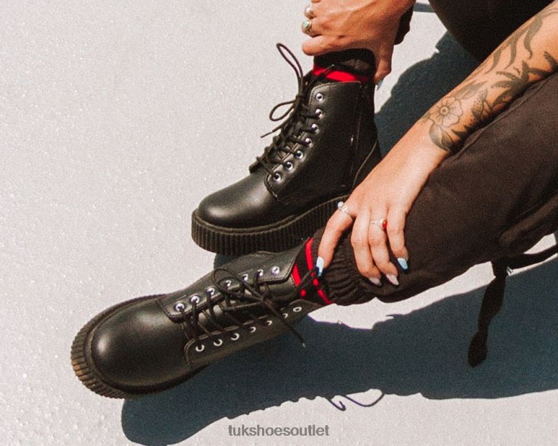 T.U.K. Footwear Casbah Boot Women Black Footwear HP228228