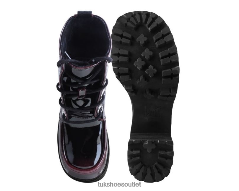 T.U.K. Footwear Gradient Nosebleed Women Burgundy Footwear HP228202