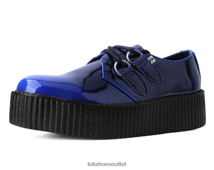 T.U.K. Footwear Gradient D-Ring Mondo Creeper Women Blue Footwear HP22881