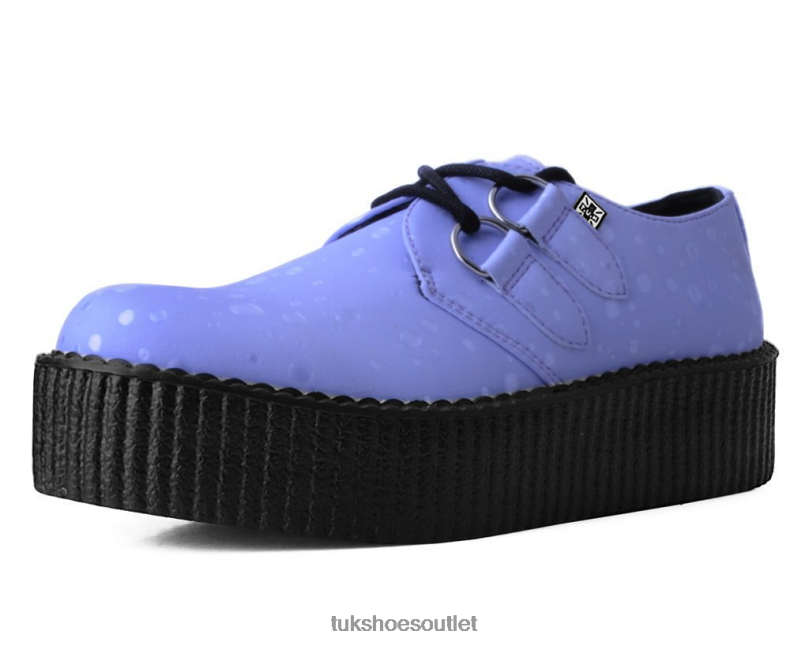 T.U.K. Footwear Raindrop D-Ring Mondo Creeper Women Purple Footwear HP22880