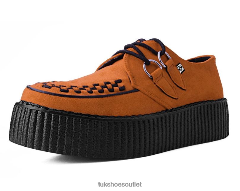 T.U.K. Footwear Viva Mondo Creeper Women Burnt Orange Footwear HP22848