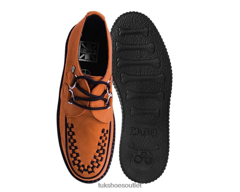 T.U.K. Footwear Viva Mondo Creeper Women Burnt Orange Footwear HP22848
