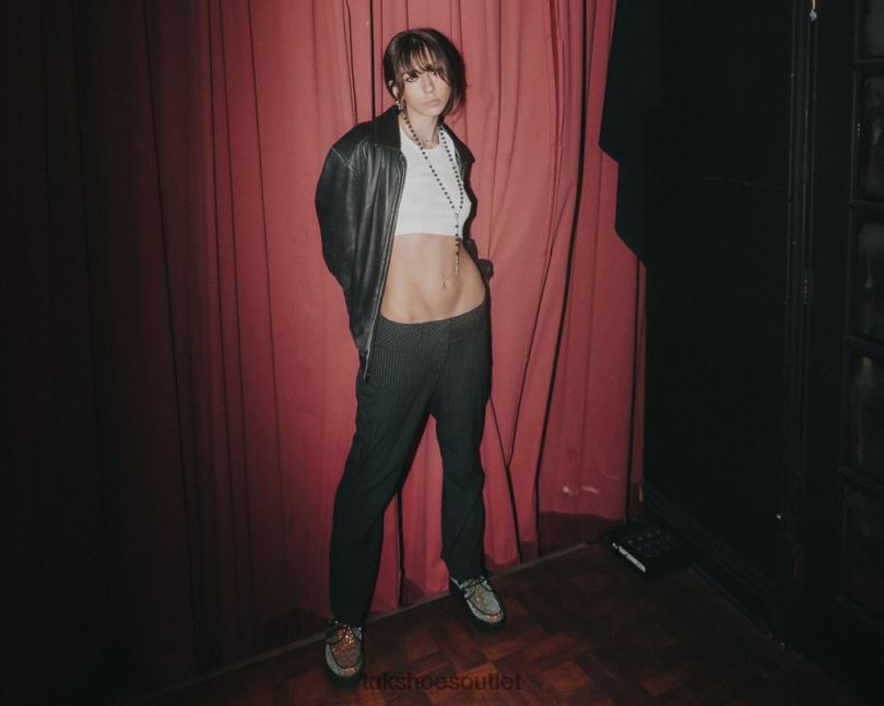 T.U.K. Footwear Viva Mondo Creeper Women Multiglitter Footwear HP228100