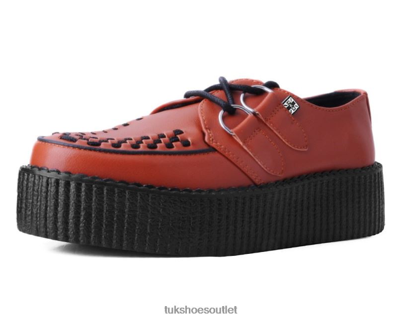 T.U.K. Footwear Viva Mondo Creeper Women Orange Footwear HP22836