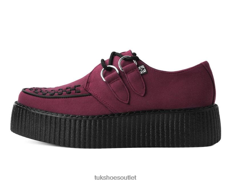 T.U.K. Footwear Viva Mondo Creeper Women Red Footwear HP22850