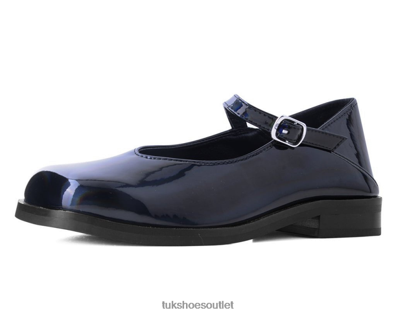 T.U.K. Footwear Prism Square Toe Mary Jane Women Black Footwear HP228146