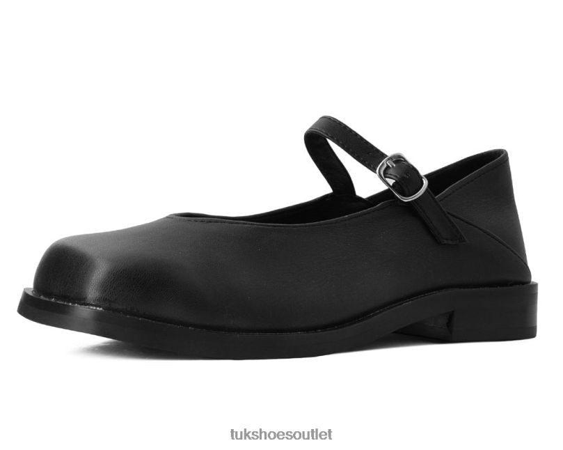 T.U.K. Footwear Square Toe Mary Jane Women Black Footwear HP228147
