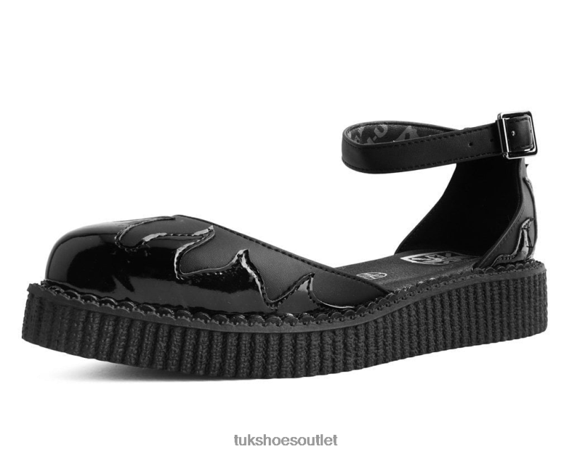 T.U.K. Footwear Flame Sandal Women Black Footwear HP228182