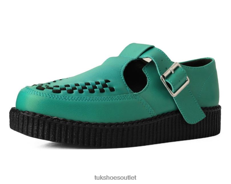 T.U.K. Footwear Viva Low Sandal Women Green Footwear HP228112