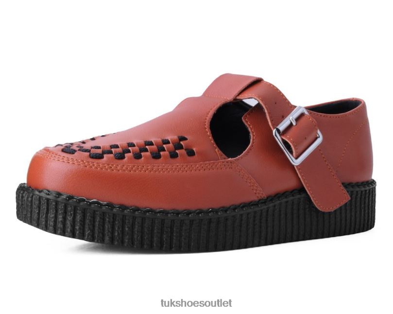 T.U.K. Footwear Viva Low Sandal Women Orange Footwear HP228111