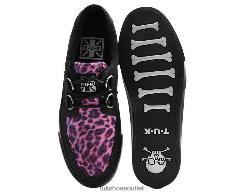 T.U.K. Footwear Leopard Sneaker Women Pink/Leopard Footwear HP228265