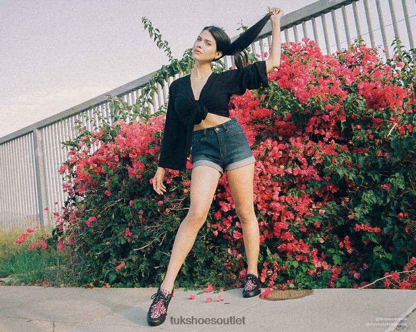 T.U.K. Footwear Leopard Sneaker Women Pink/Leopard Footwear HP228265